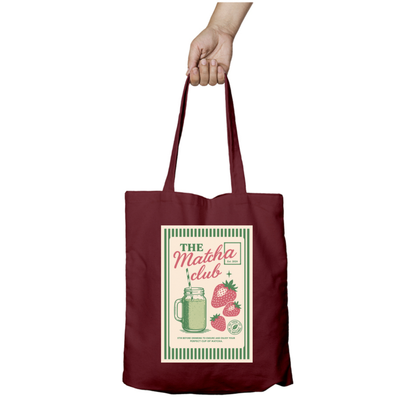 Tote-ally Matcha Everyday Tote Bag