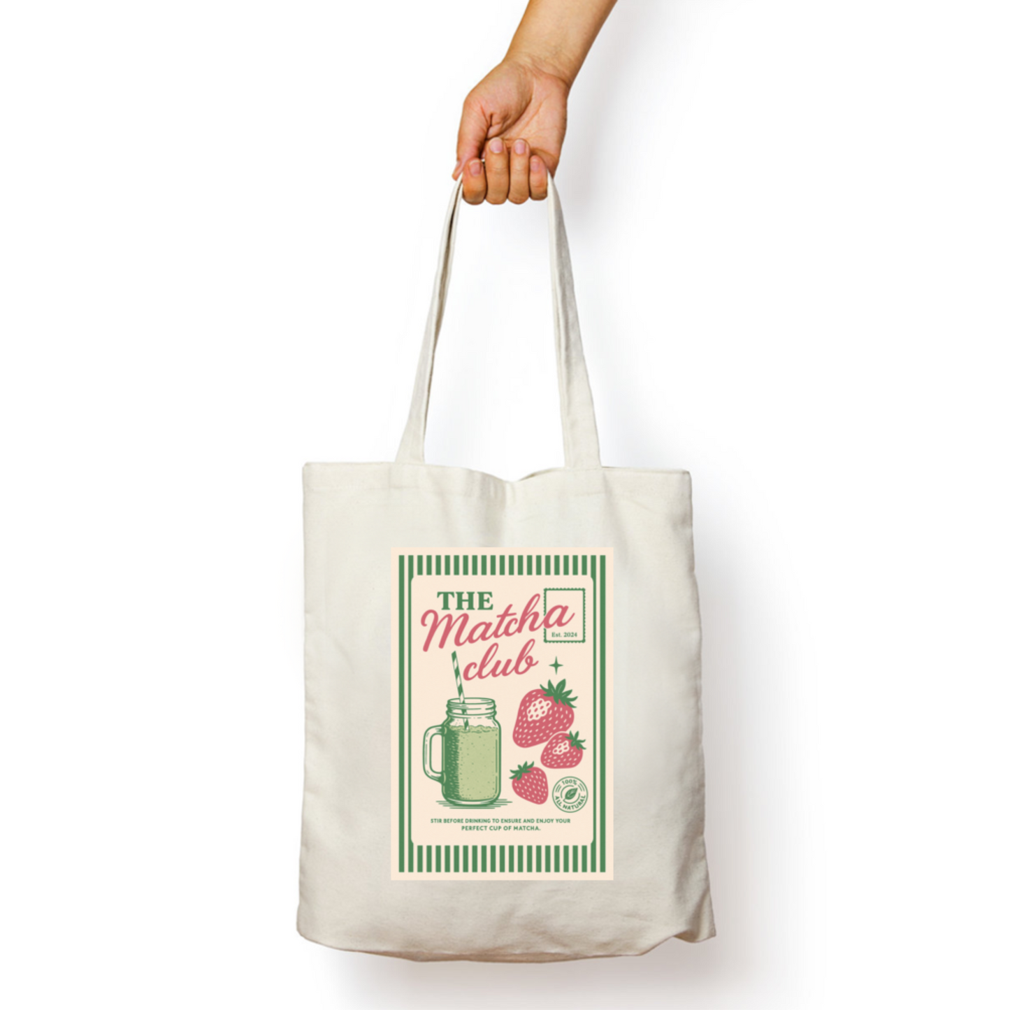 Tote-ally Matcha Everyday Tote Bag