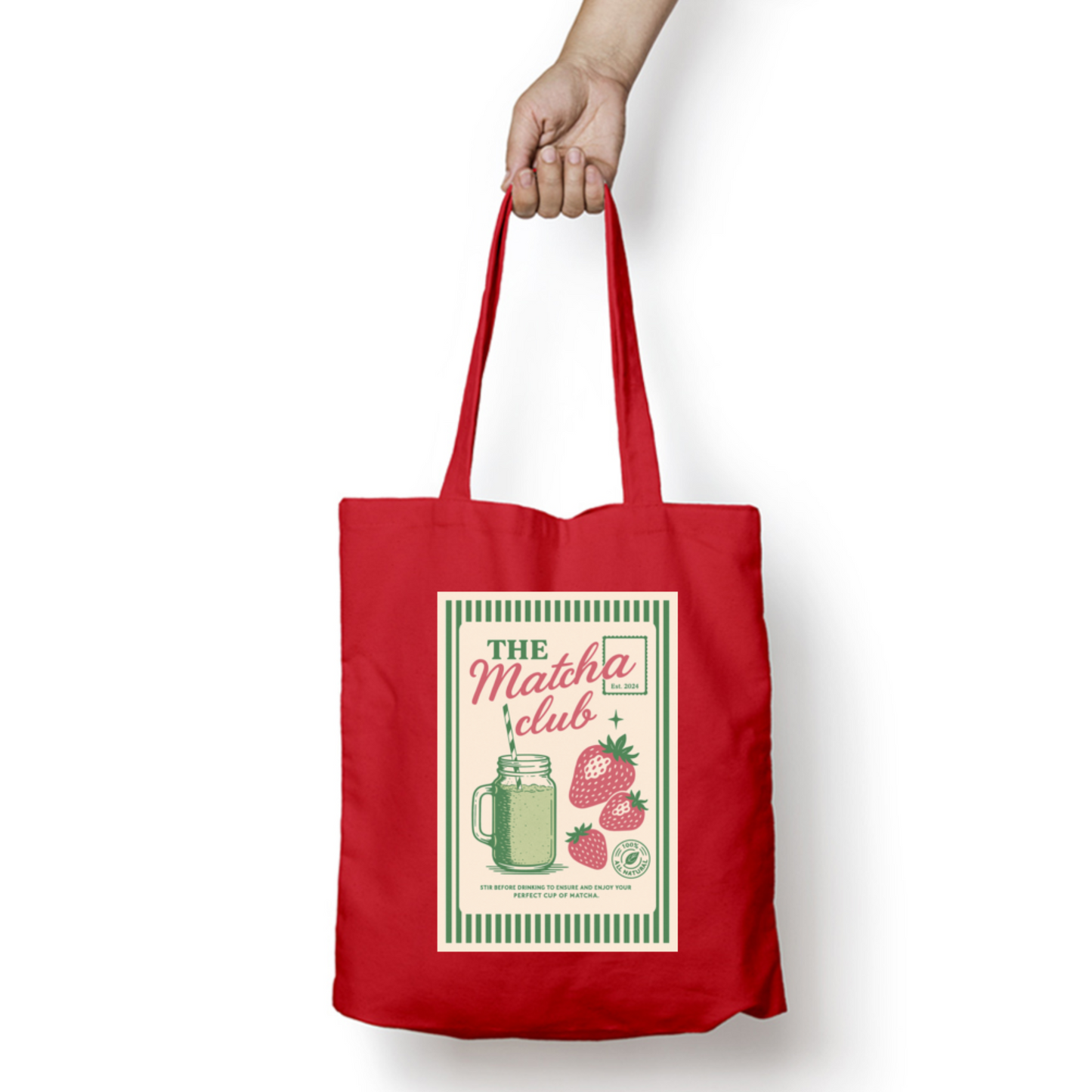 Tote-ally Matcha Everyday Tote Bag