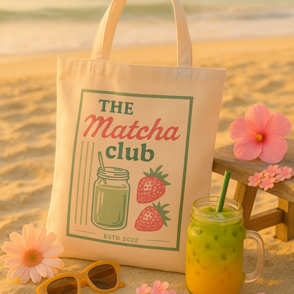 Tote-ally Matcha Everyday Tote Bag