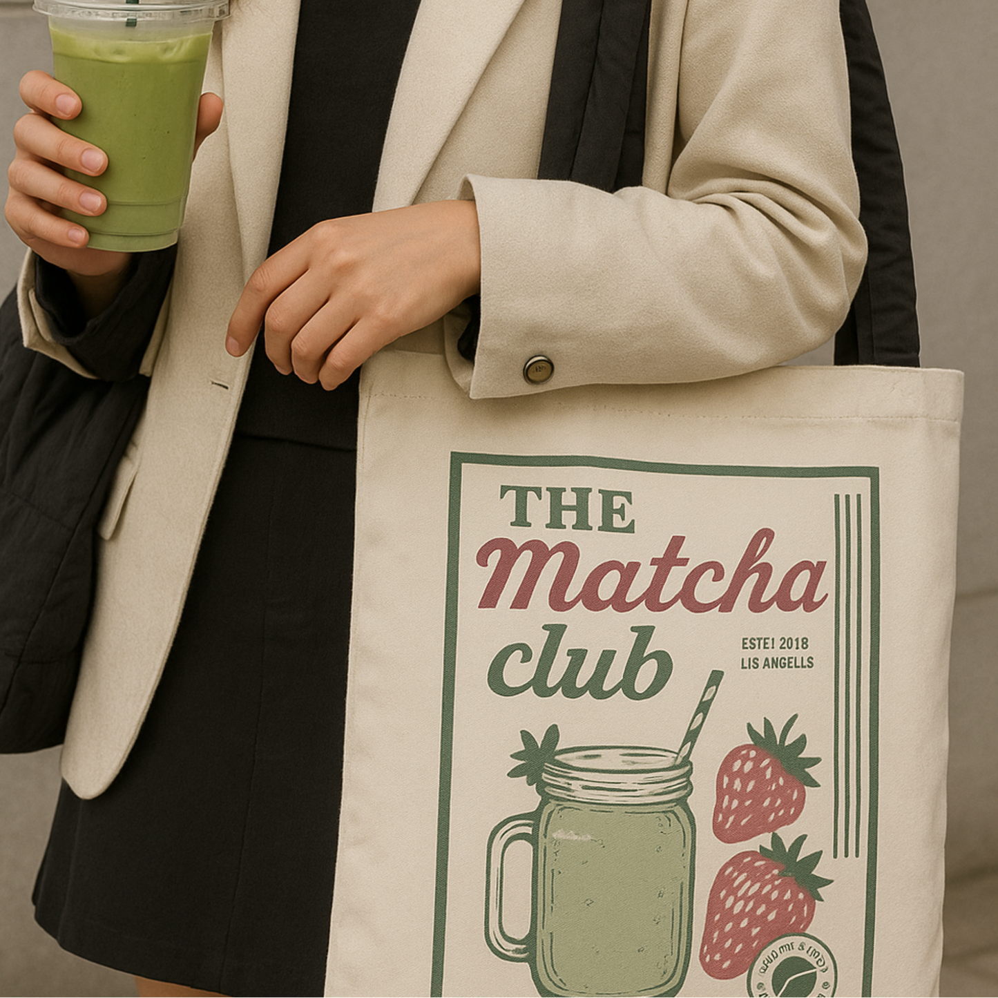 Tote-ally Matcha Everyday Tote Bag