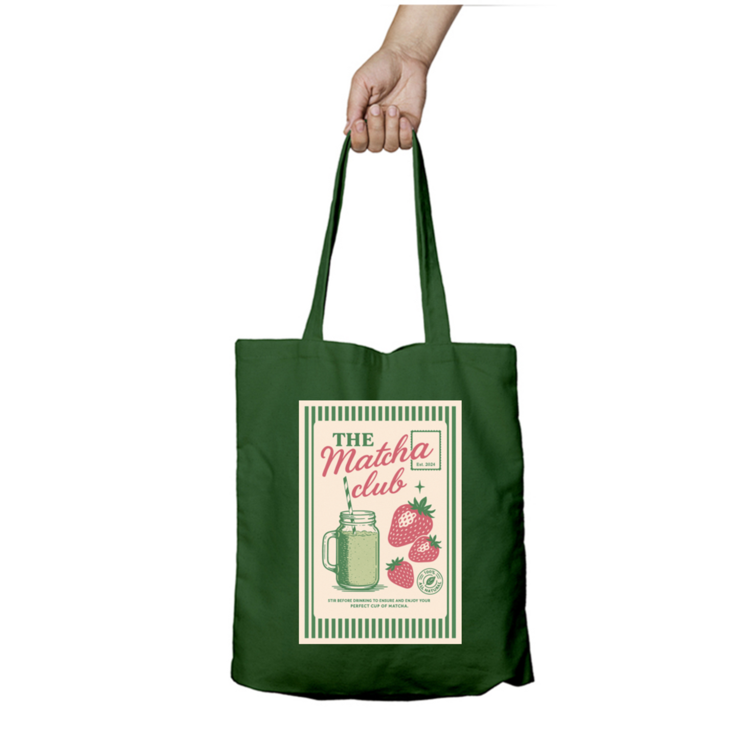 Tote-ally Matcha Everyday Tote Bag